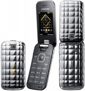 Samsung S5150 Diva folder Metallic Silver